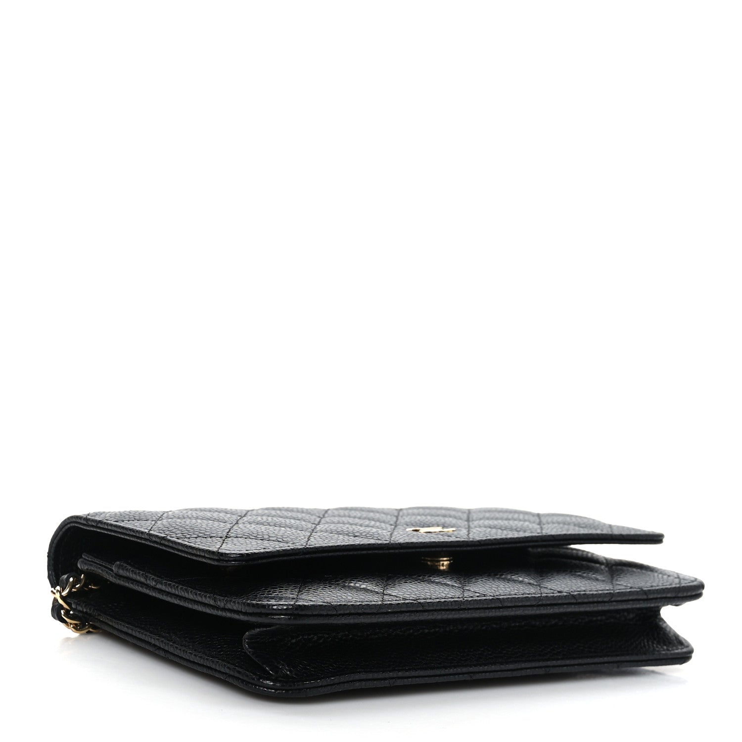 Chanel Caviar Quilted Wallet on Chain WOC Black 4 of 10
