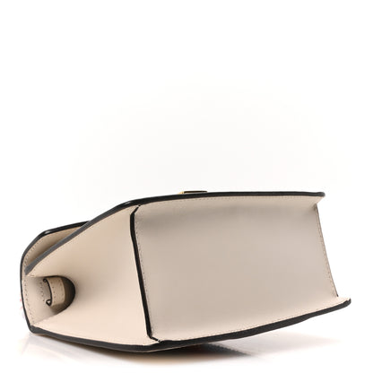 Gucci Calfskin Mini Sylvie Top Handle Bag White 4 of 10