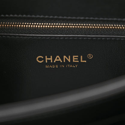 Chanel Lambskin Quilted Small Trendy CC Dual Handle Flap Bag Black 6 of 10