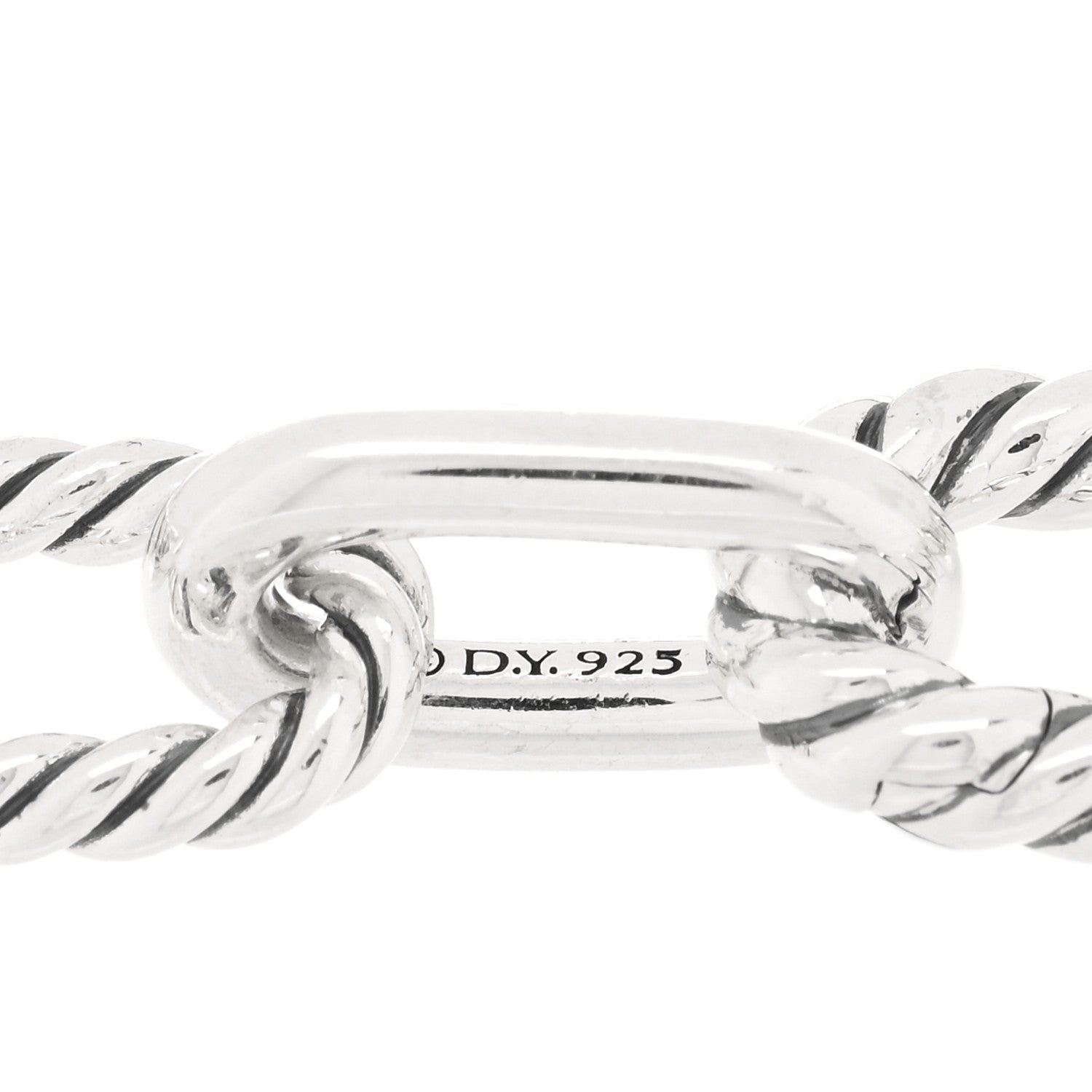 David Yurman Sterling Silver 8.5mm Madison Chain Bracelet 3 of 3