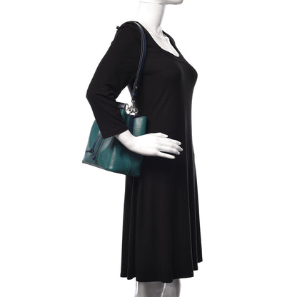 Louis Vuitton Epi Neonoe BB Emerald Green Indigo 3 of 10
