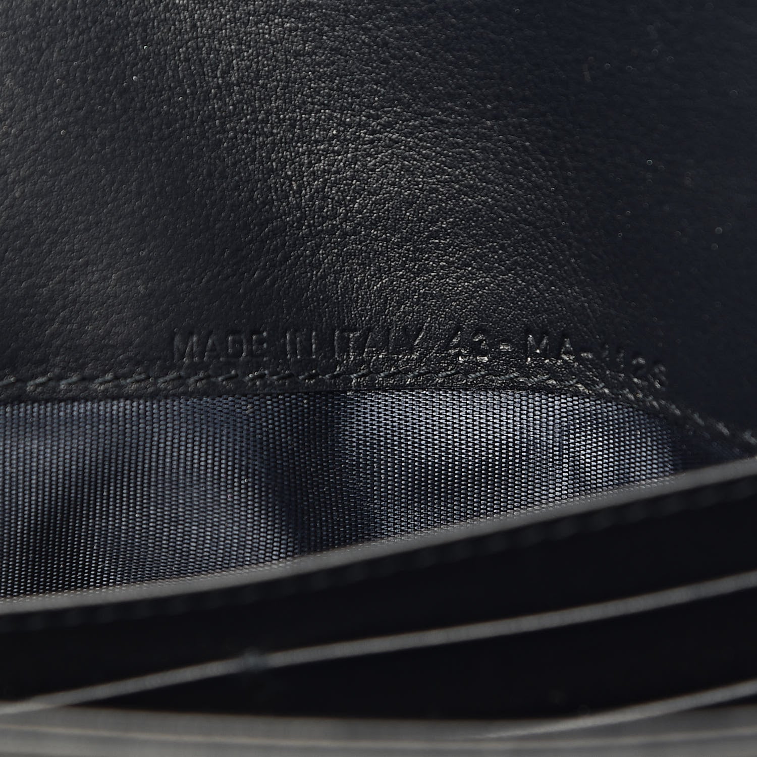 Christian Dior Oblique Saddle Chain Wallet Blue 7 of 11