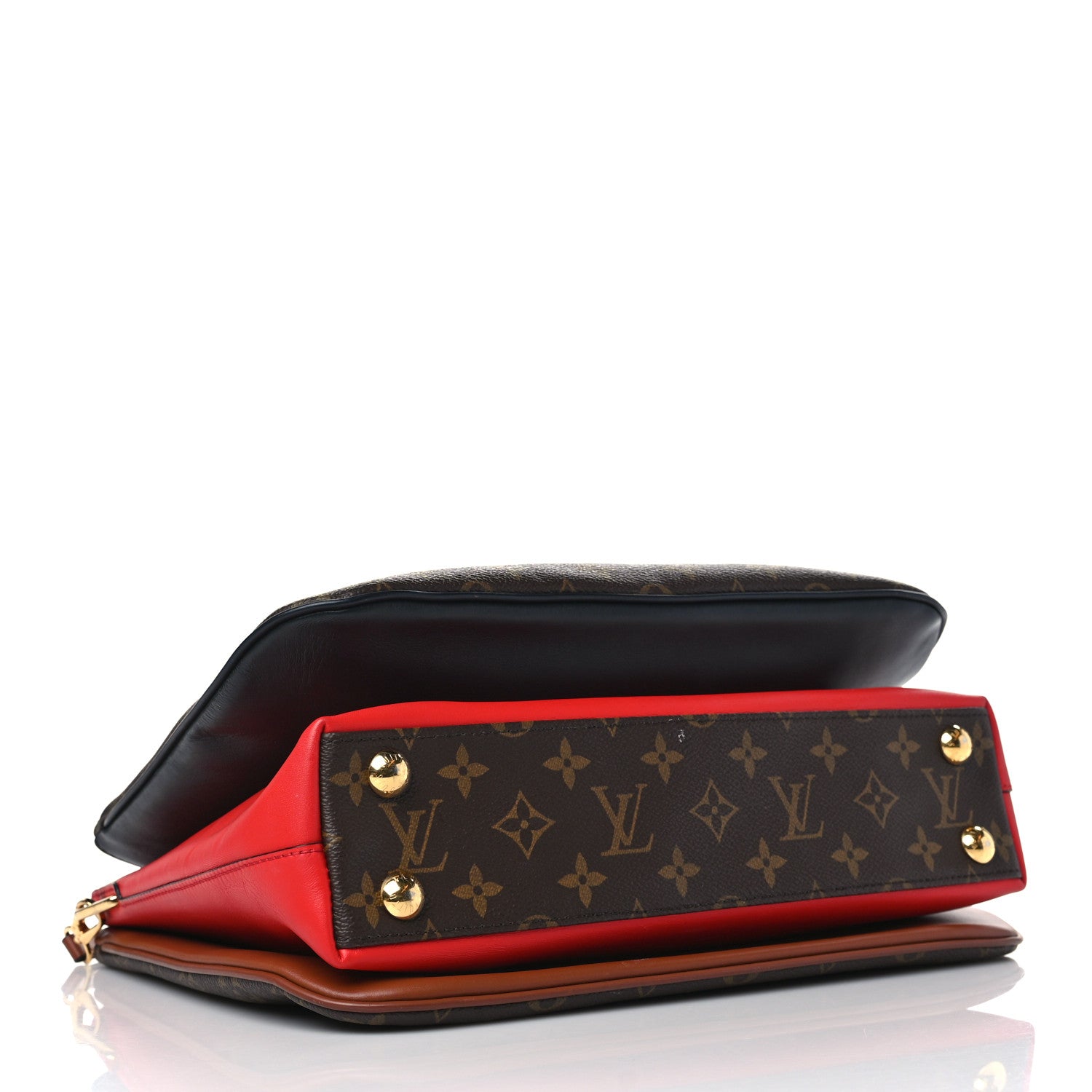 Louis Vuitton Monogram Millefeuille Black Rouge 4 of 8
