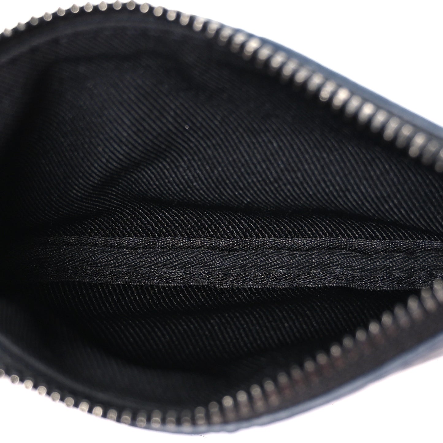 Calfskin Monogram Shadow Trio Messenger Key Pouch Ink Blue White