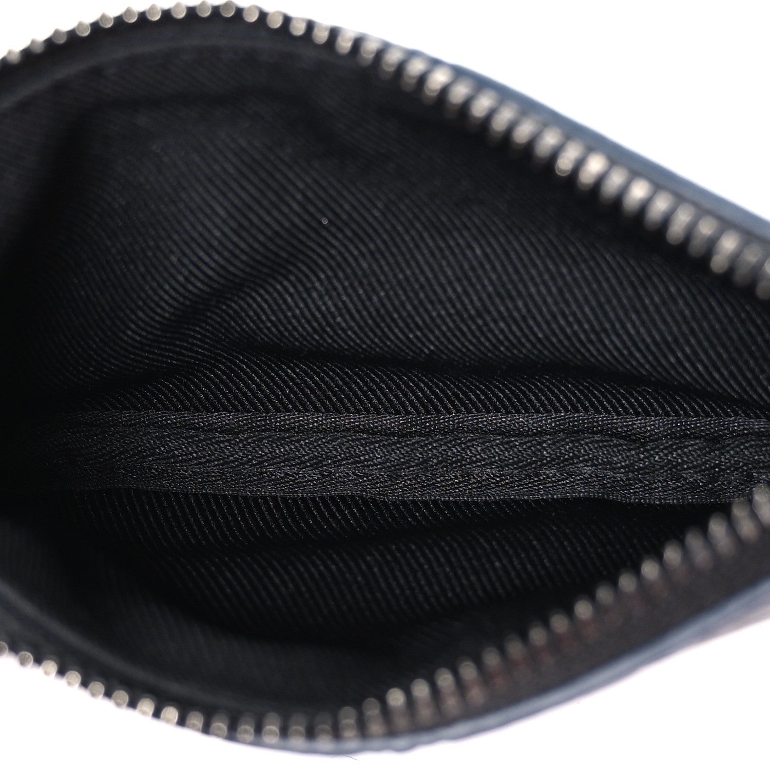 Louis Vuitton Calfskin Monogram Shadow Trio Messenger Key Pouch Ink Blue White 5 of 6