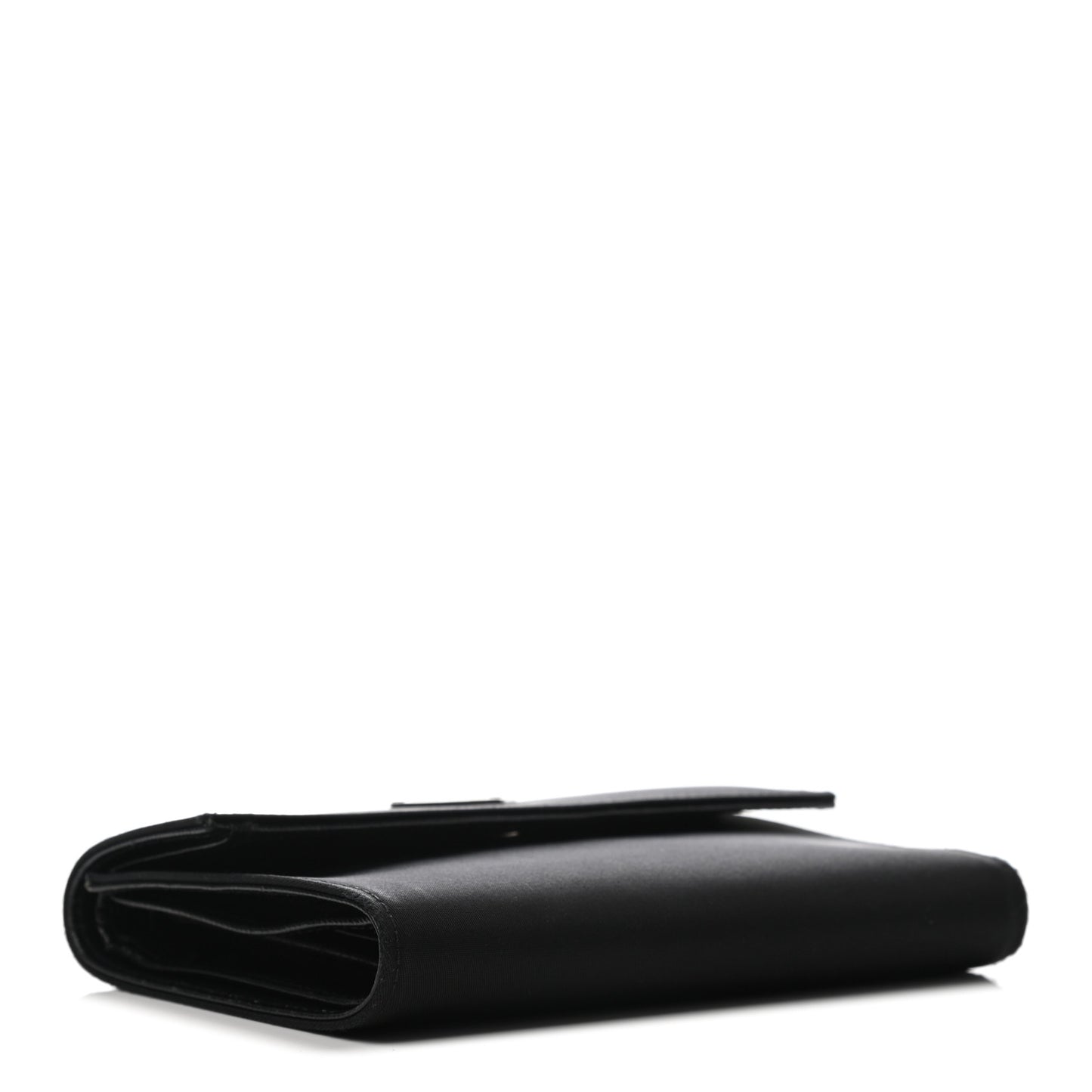 Tessuto Nylon Saffiano Wallet Black