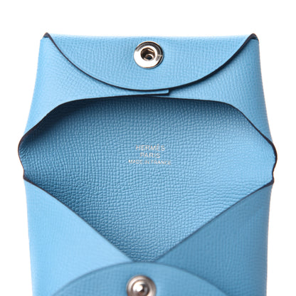 Hermes Epsom Bastia Coin Purse Bleu Du Nord 6 of 7