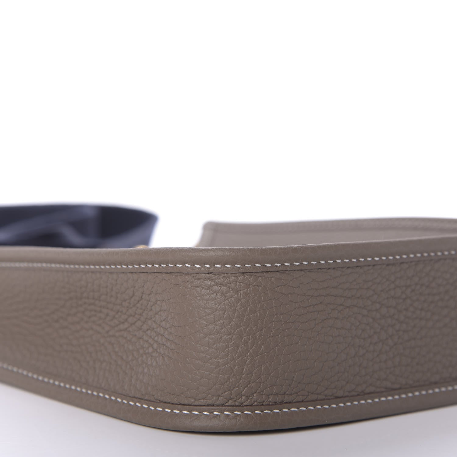 Hermes Taurillon Clemence Amazone Evelyne TPM Etoupe Bleu Indigo 6 of 9
