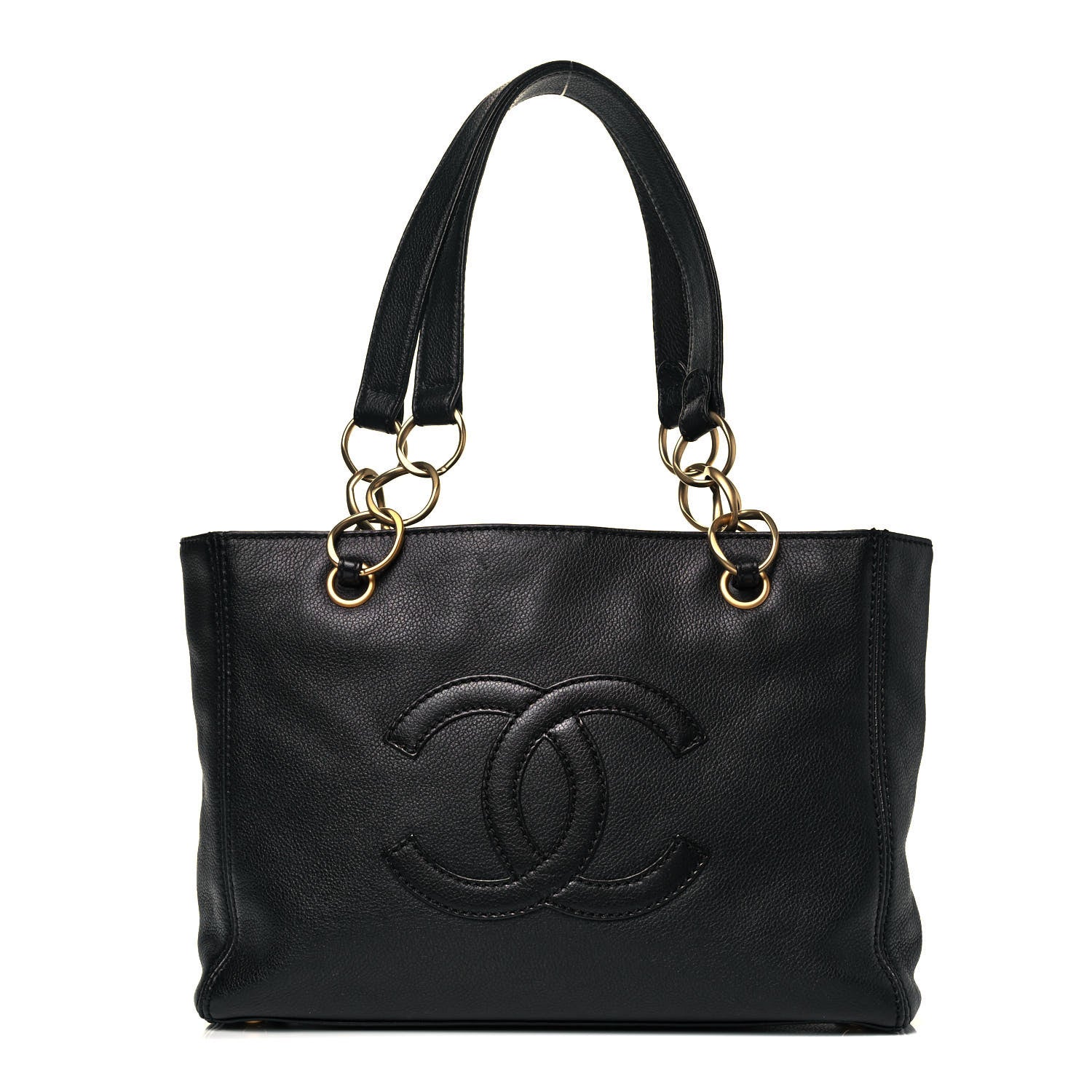 Chanel Caviar CC Shoulder Bag Black 1 of 9