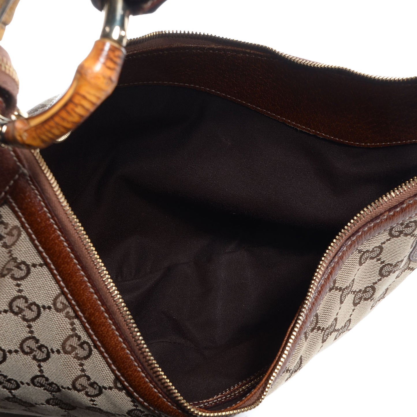 Monogram Bamboo Ring Hobo Brown