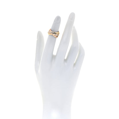 Cartier 18K Pink Yellow White Gold Five Band Les Must De Cartier Trinity Ring 48 4.5 2 of 5
