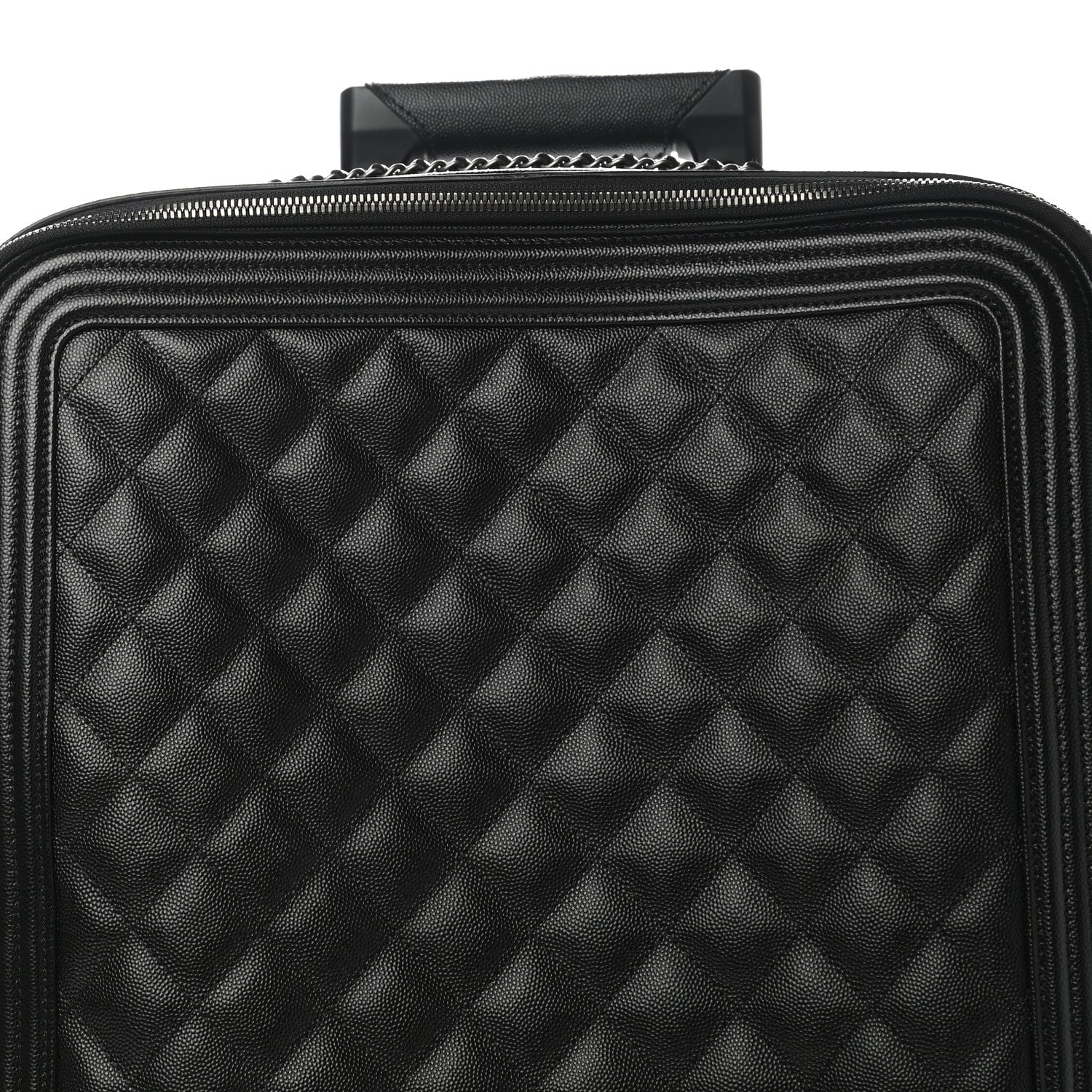 Chanel Calfskin Quilted Coco Case Trolley Black 7 of 9
