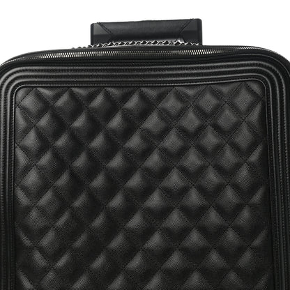 Chanel Calfskin Quilted Coco Case Trolley Black 7 of 9