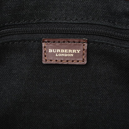Burberry Haymarket Check Buckle Satchel 6 of 7