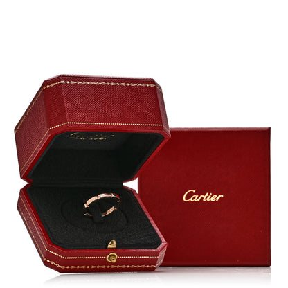 Cartier 18K Pink Gold 2.5mm Maillon Panthere Wedding Band Ring 60 9.25 5 of 5