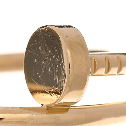 Cartier 18K Yellow Gold Small Juste Un Clou Ring 60 9 5 of 6