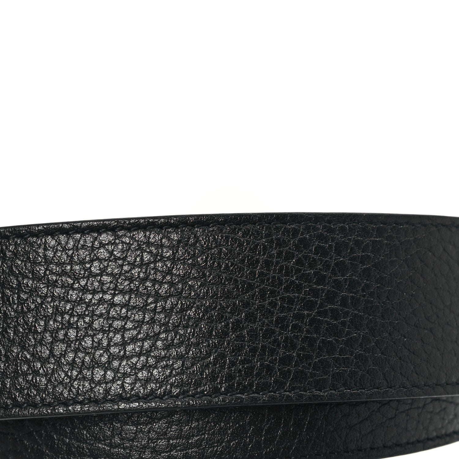 Gucci Calfskin Double G Reversible 37mm Belt 85 34 Black Cocoa 5 of 5