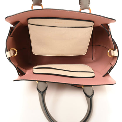 Burberry Soft Grain Calfskin Small Belt Bag Limestone Dusty Rose 6 of 8