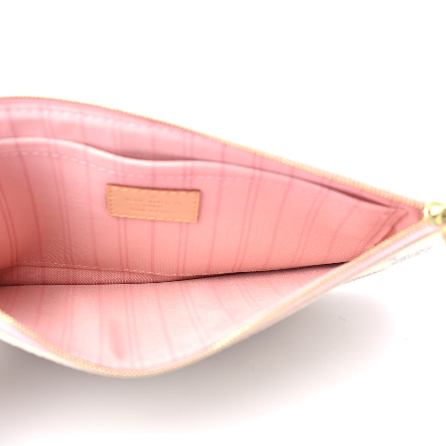 Damier Azur Neverfull MM GM Pochette Rose Ballerine