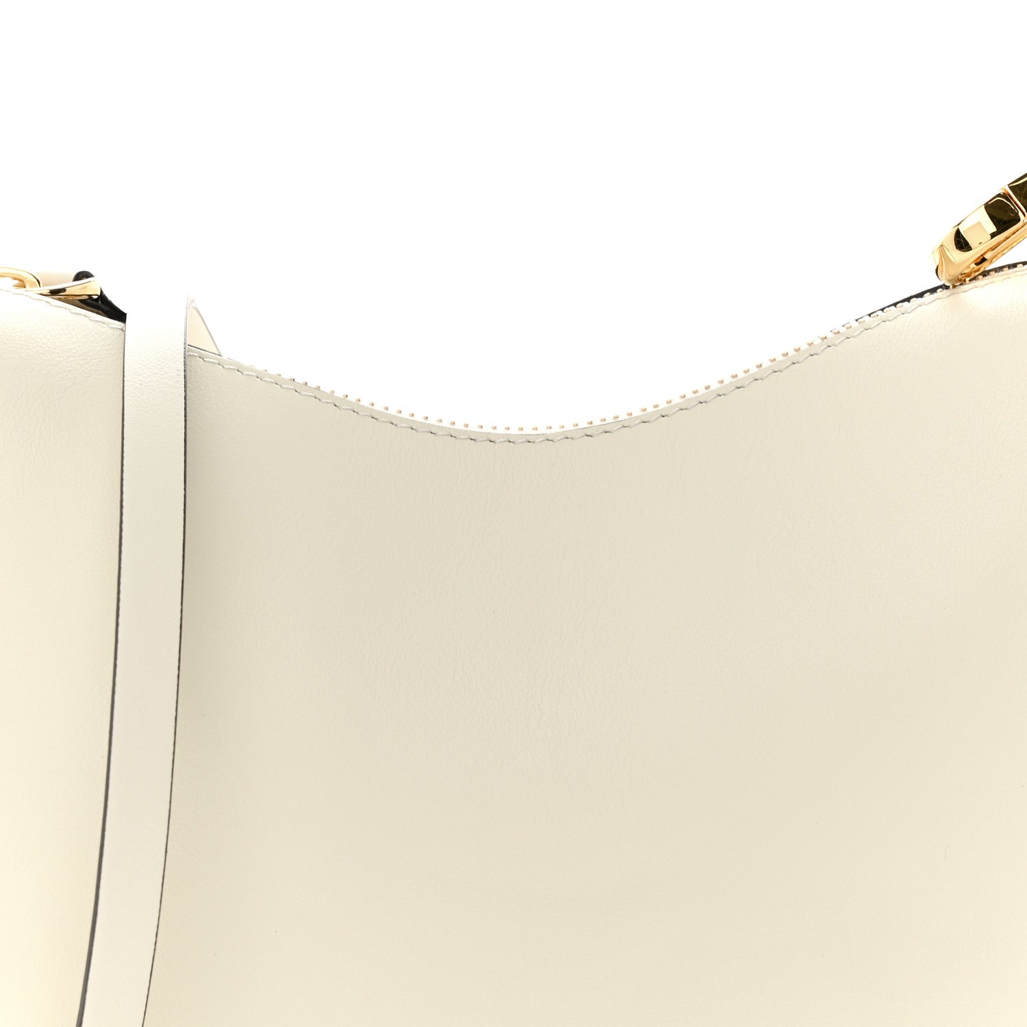Fendi Vitello Grace Matte Mini Fendigraphy Hobo Bag White Ice 8 of 11