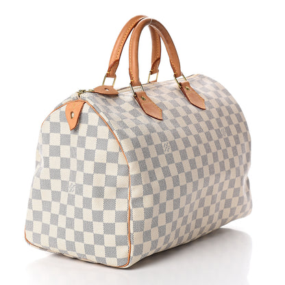 Louis Vuitton Damier Azur Speedy 35 2 of 17