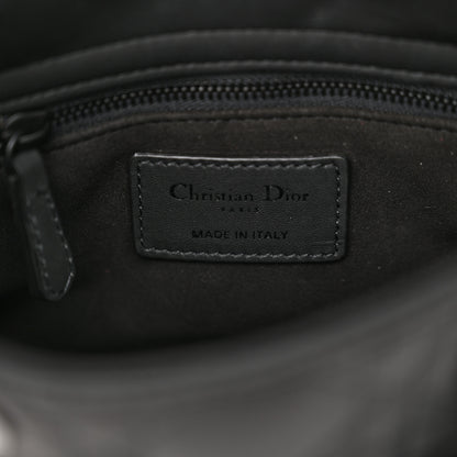 Christian Dior Ultra Matte Calfskin Cannage Mini Lady Dior Black 6 of 13