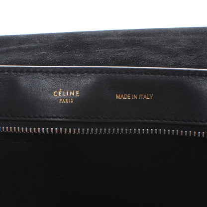 Celine Calfskin Tri-Color Trapeze Teal 6 of 7