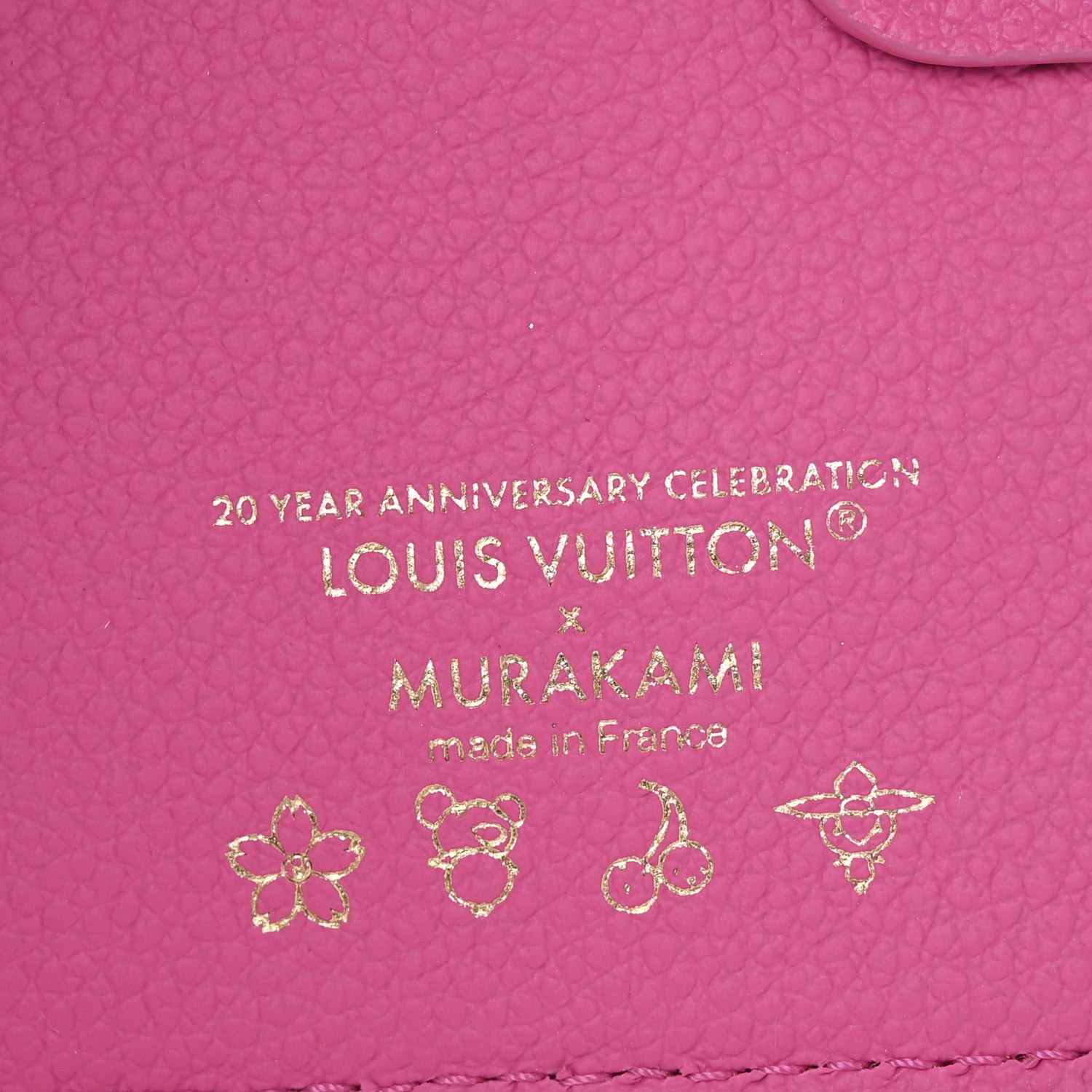 Louis Vuitton LV X TM Empreinte Monogram Lisa Wallet Kawaii Pink 6 of 9
