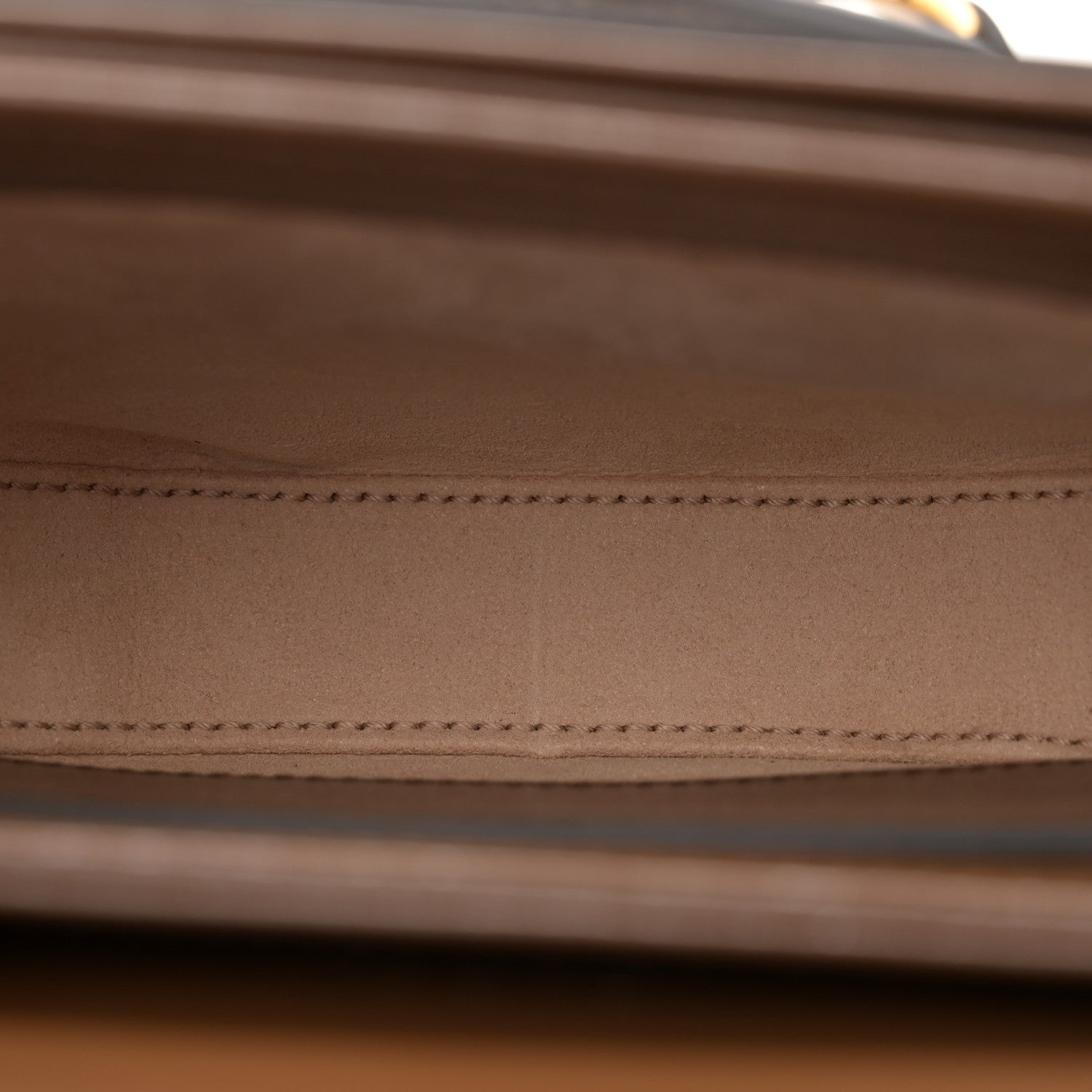 Gucci GG Supreme Monogram Horsebit 1955 Belt Bag Beige Brown Sugar 5 of 12