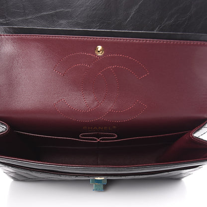 Chanel Aged Calfskin Quilted 2.55 Reissue 226 Flap Black 5 of 7