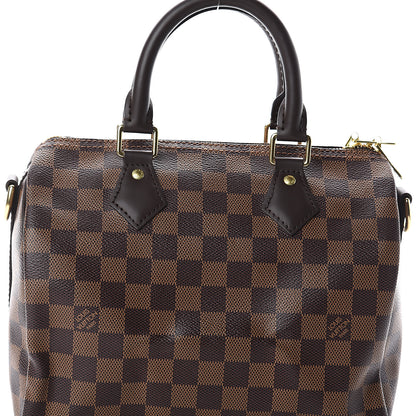 Louis Vuitton Damier Ebene Speedy Bandouliere 25 5 of 7