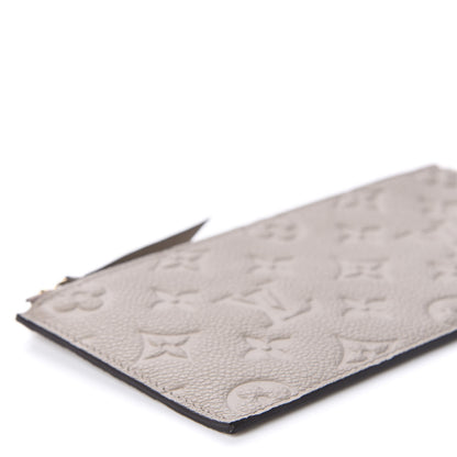 Louis Vuitton Empreinte Felicie Chain Wallet Zippered Insert Tourterelle 6 of 8