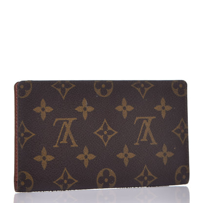 Louis Vuitton Monogram Checkbook Holder Wallet Cover 3 of 6