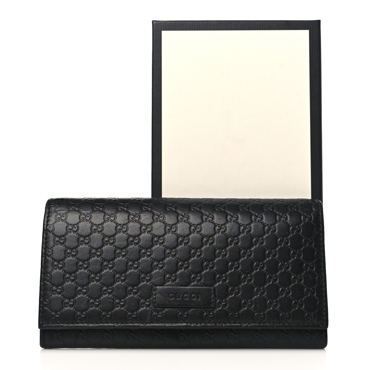 Gucci Soft Microguccissima Continental Wallet Black 8 of 8