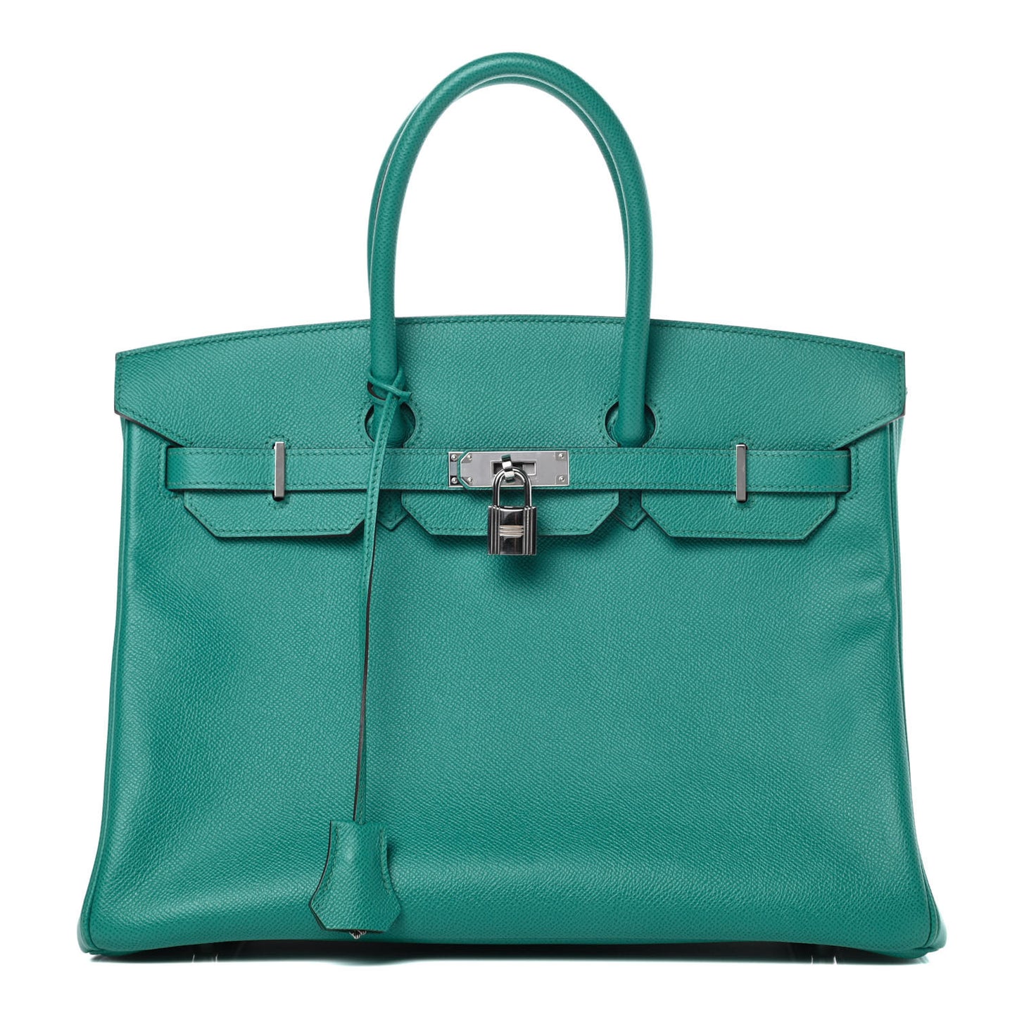 Epsom Birkin 35 Bleu Paon