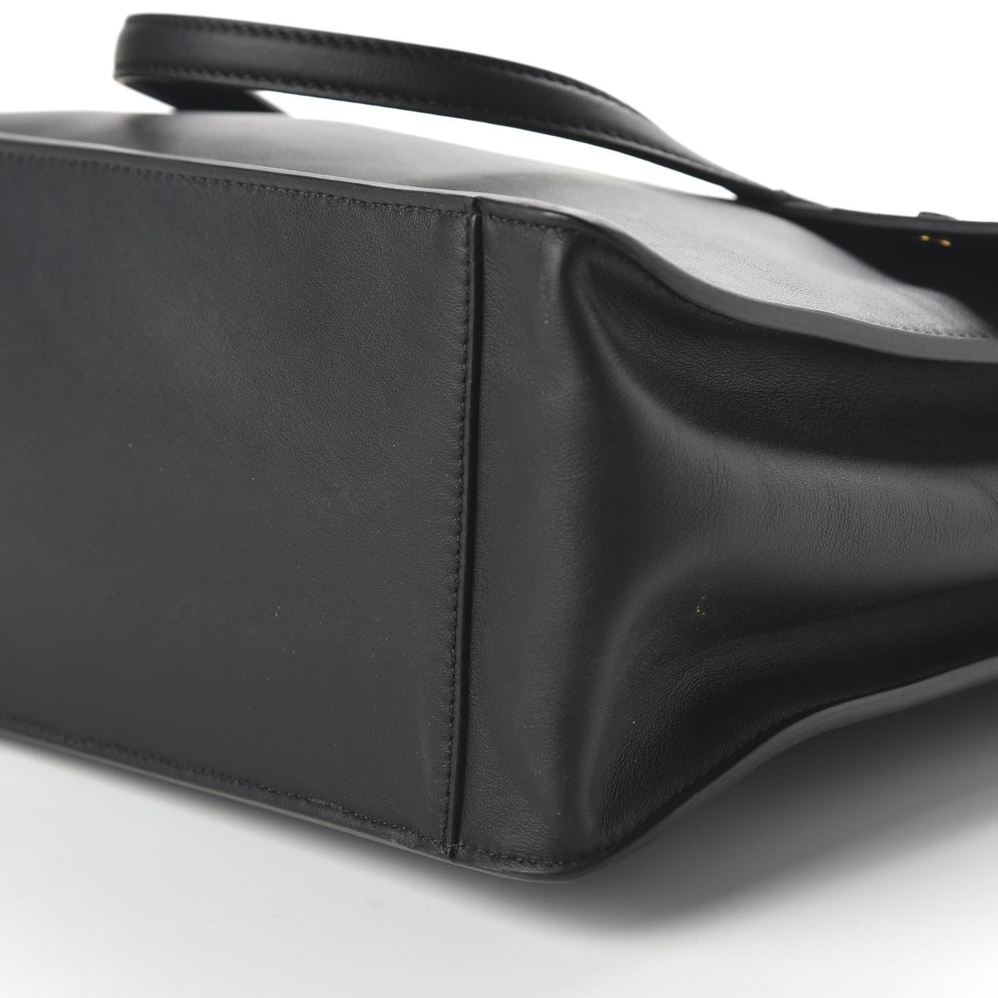 Vitello Grace Matte Large Flip Tote Black