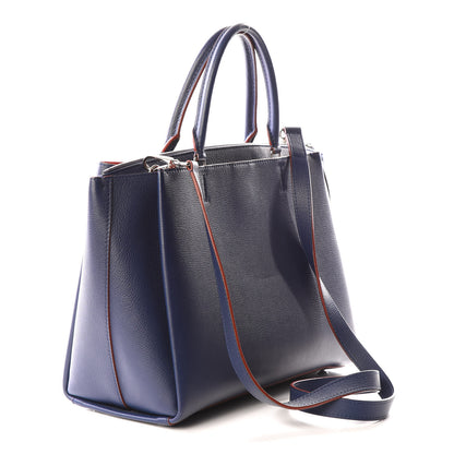 Louis Vuitton Calfskin Lockmeto Marine Rouge 2 of 11