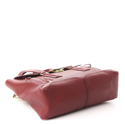 3.1 Phillip Lim 3.1 Textured Calfskin Medium Pashli Satchel Red 5 of 14