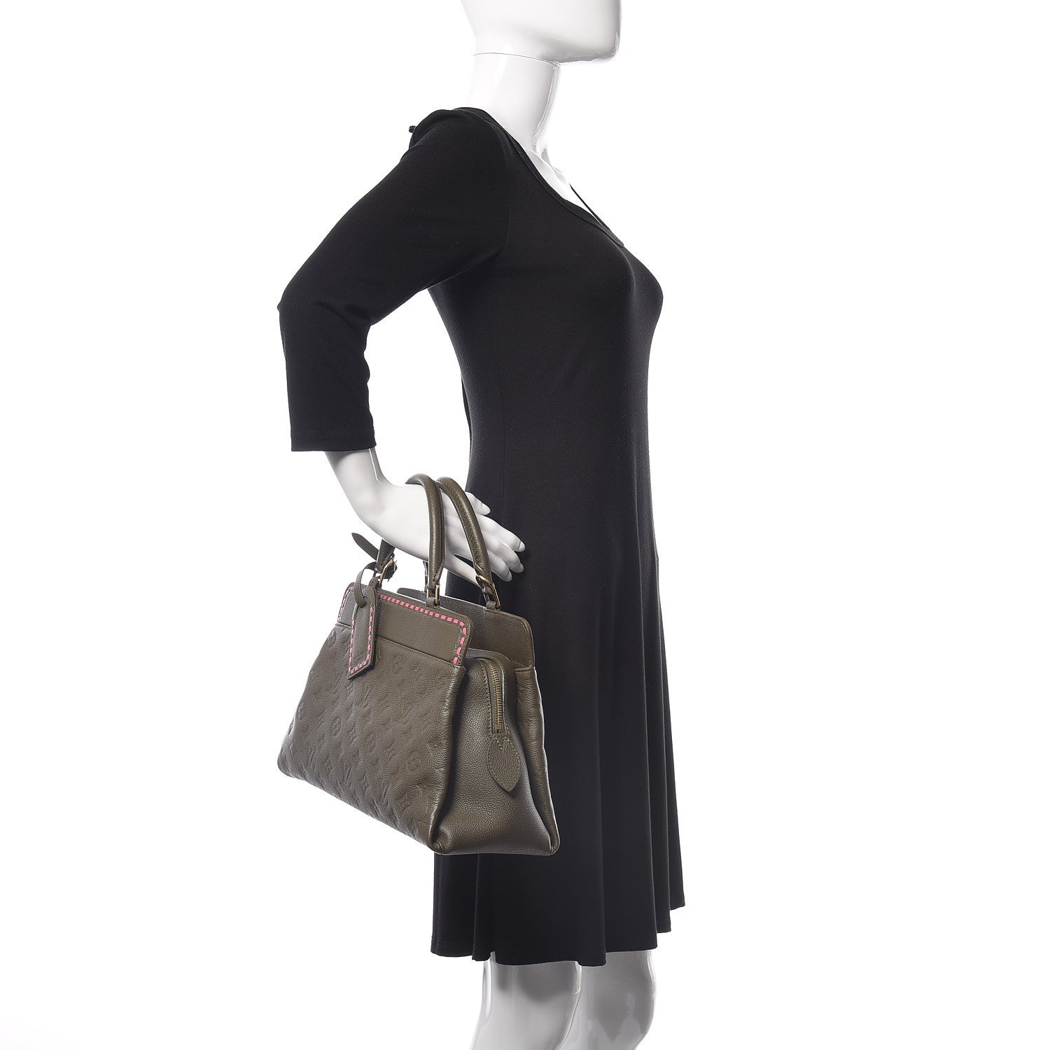 Louis Vuitton Empreinte Vosges MM Kaki 2 of 12