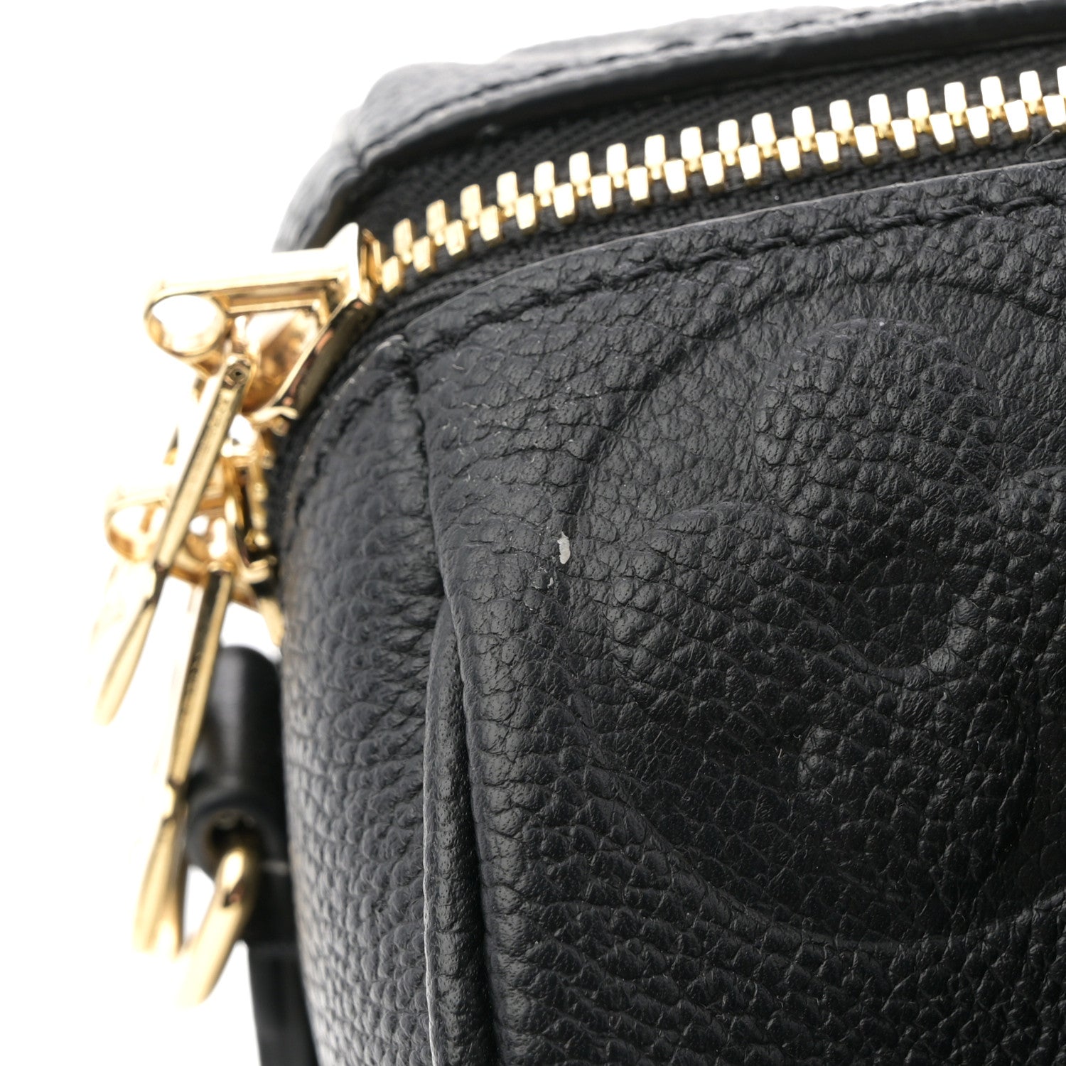Louis Vuitton Empreinte Monogram Giant Speedy Bandouliere 20 Black 11 of 12