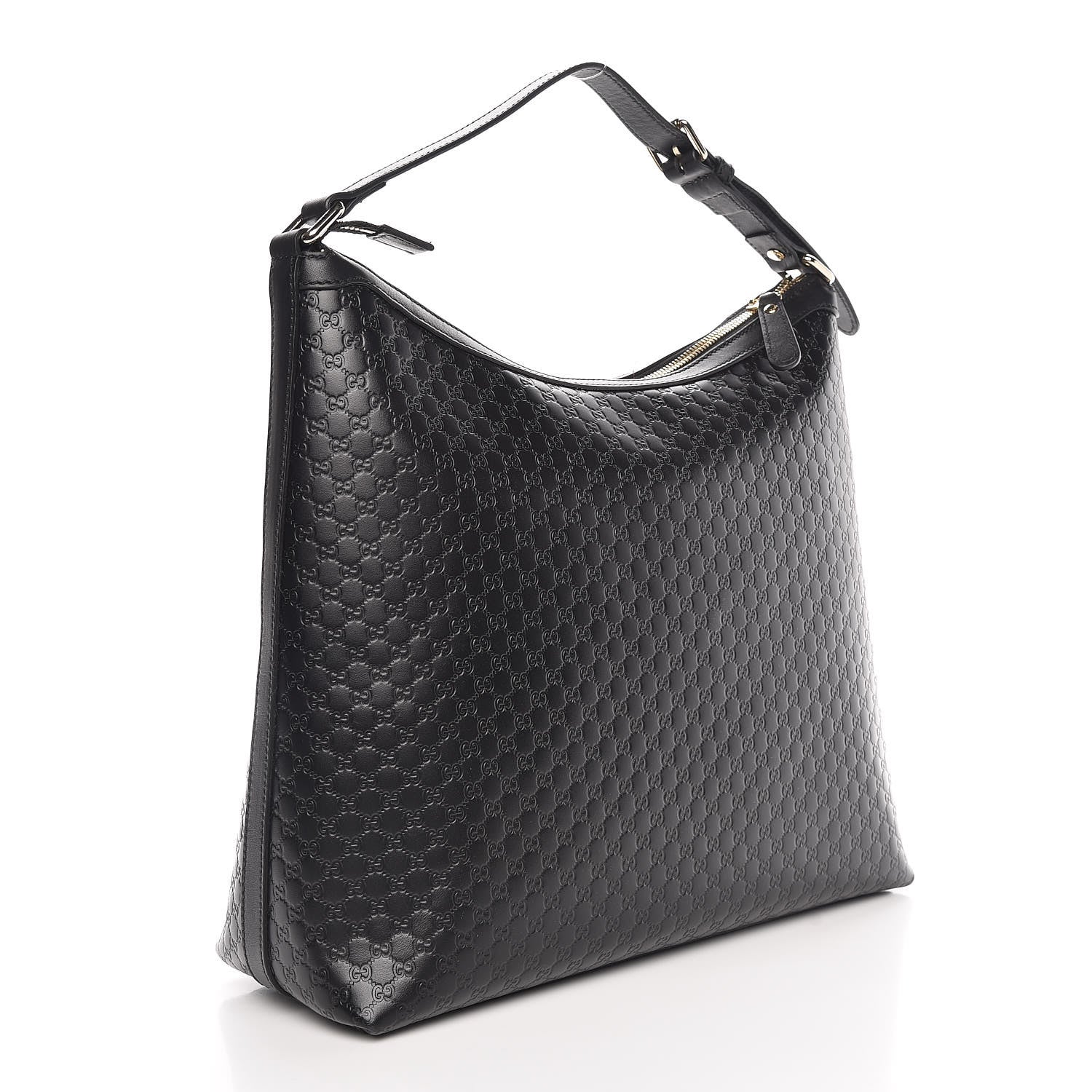 Gucci Soft Microguccissima Margaux Shoulder Bag Black 3 of 7