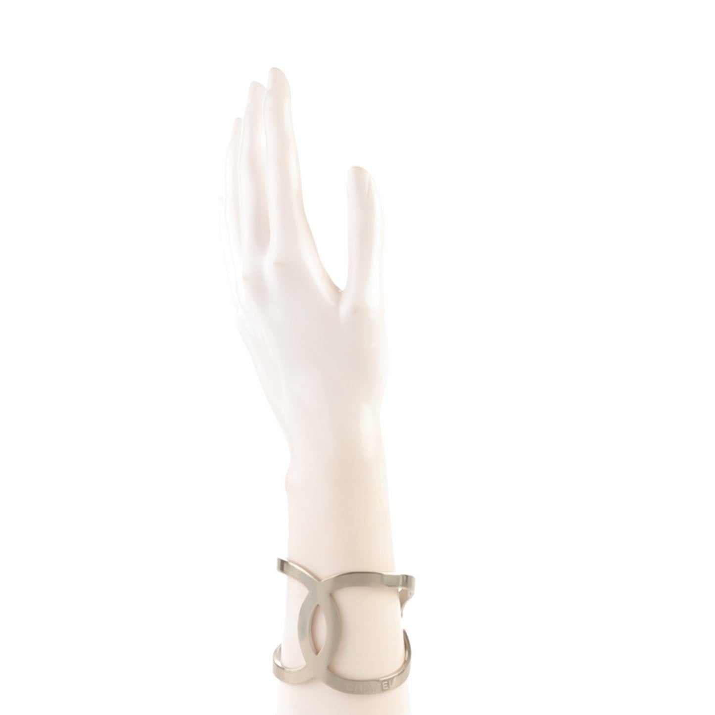 Metal CC Cuff Silver