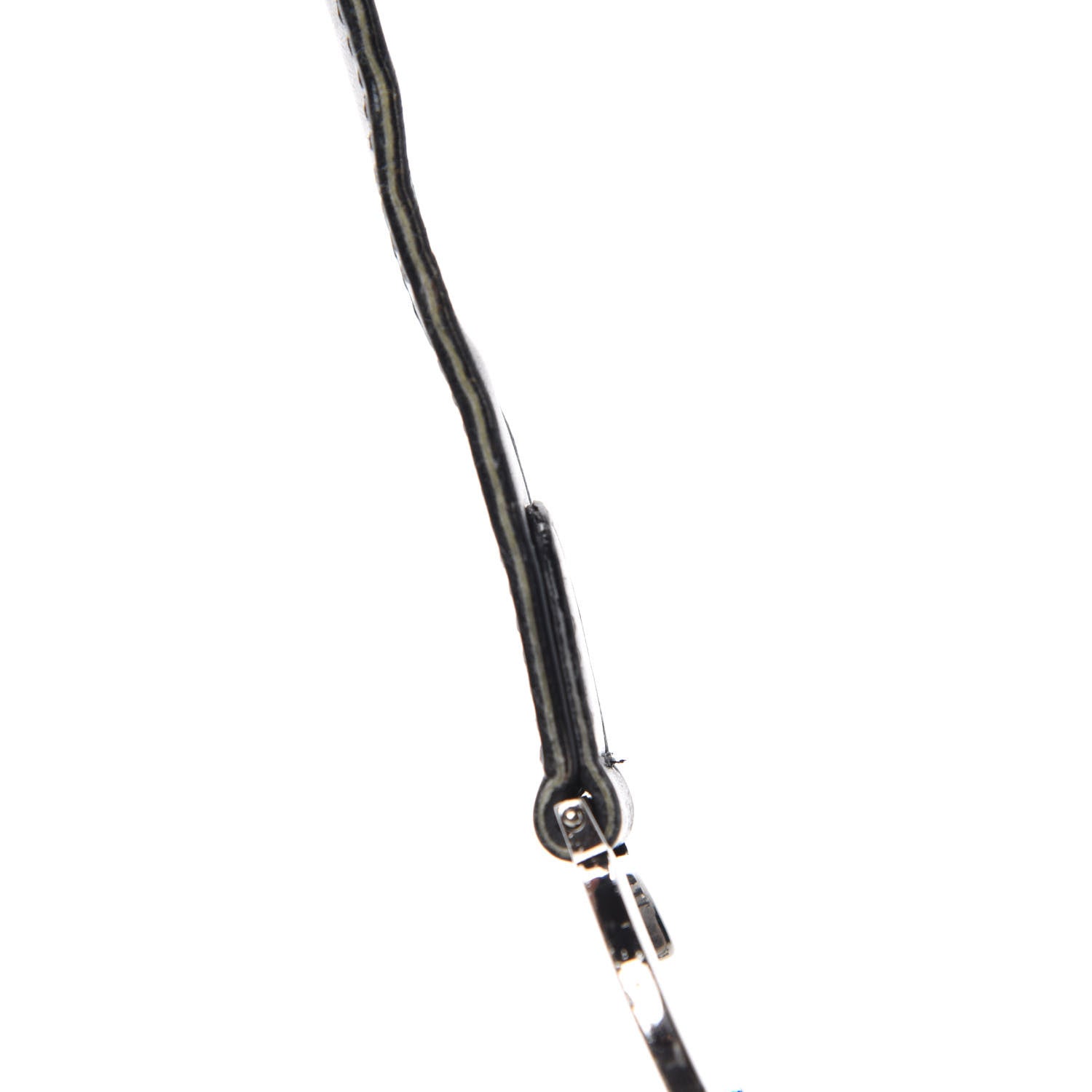 Christian Dior Monogram Saddle Bag Black 8 of 14
