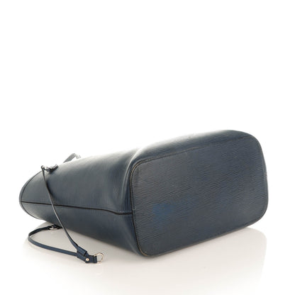 Louis Vuitton Epi Neverfull MM Indigo 5 of 15