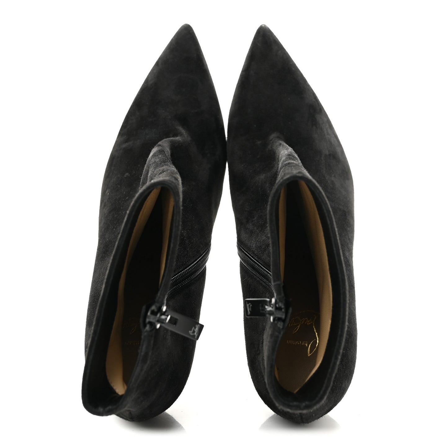 Suede So Kate Booty 100 Ankle Boots 37.5 Black