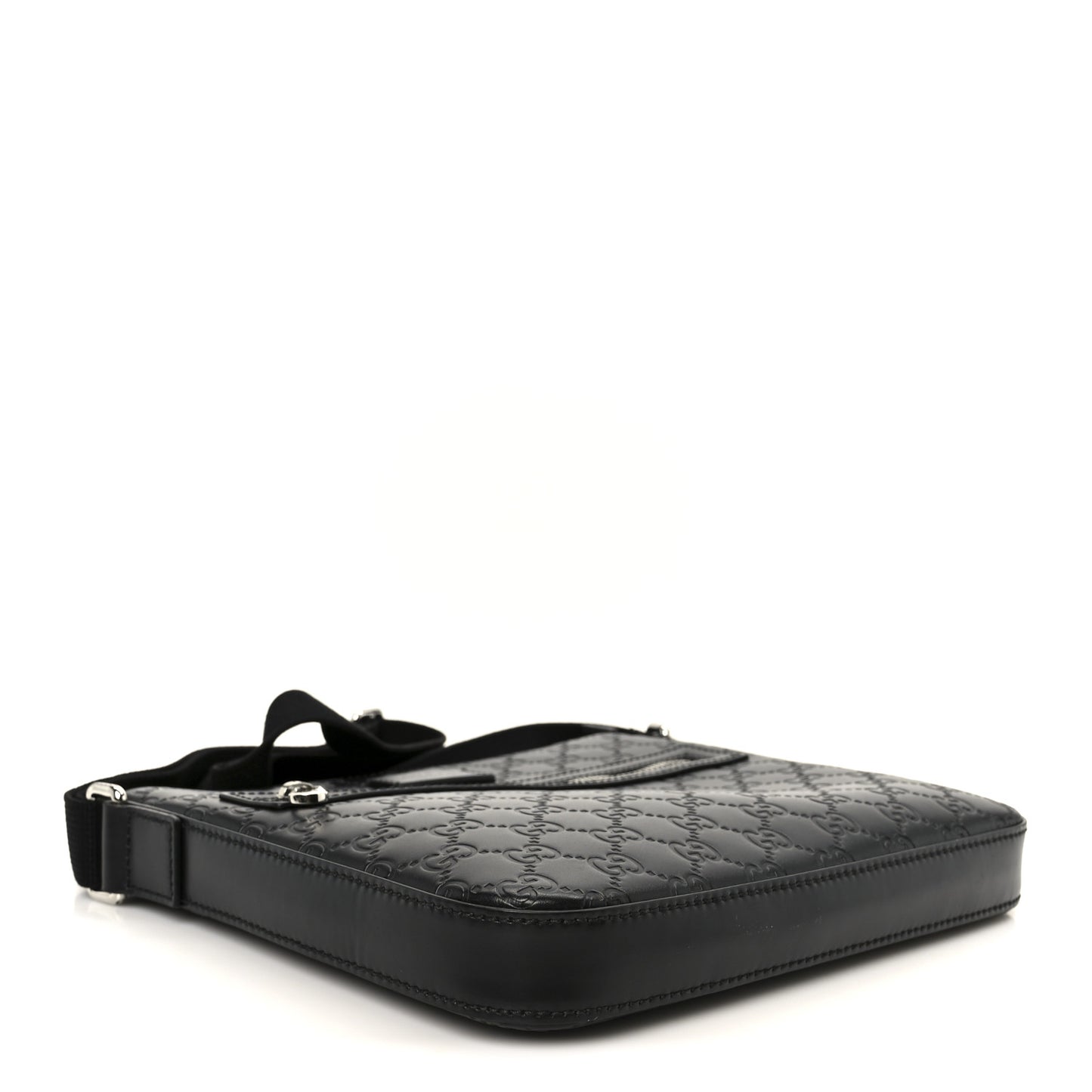 Guccissima Signature Small Messenger Bag Black