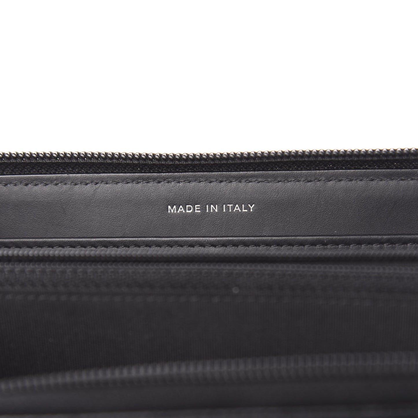 Caviar Large Timeless CC Zip Around Wallet Black
