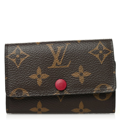 Louis Vuitton Monogram 6 Key Multicles Holder Fuchsia 1 of 6