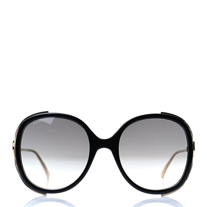 Gucci Round Frame Injected GG0226S Sunglasses Black 2 of 7