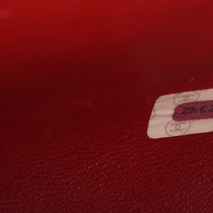 Chanel Suede Quilted Mini Square Flap Red 8 of 11